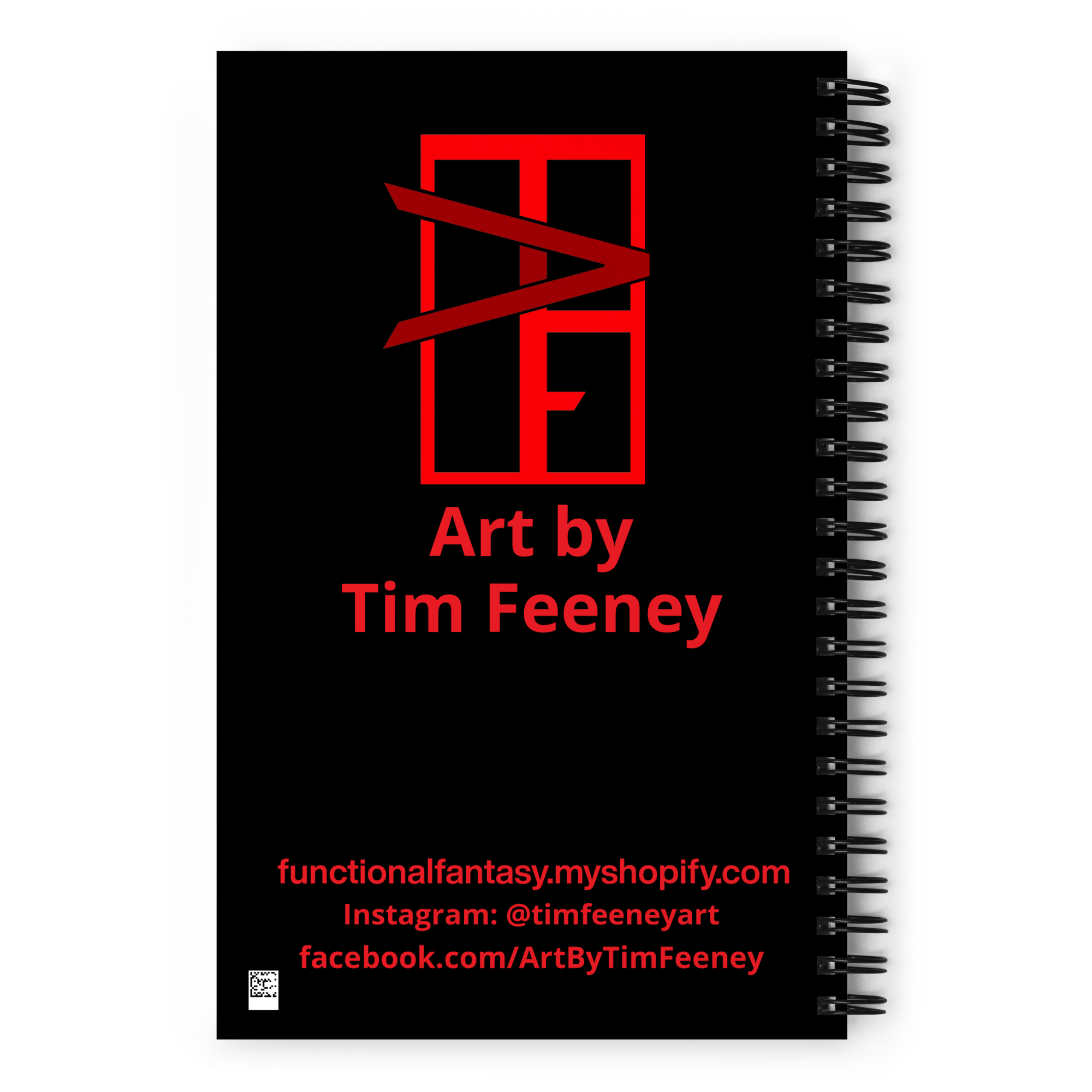 Alzrius Lord of Infernal Light Fire, destruction Spiral notebook