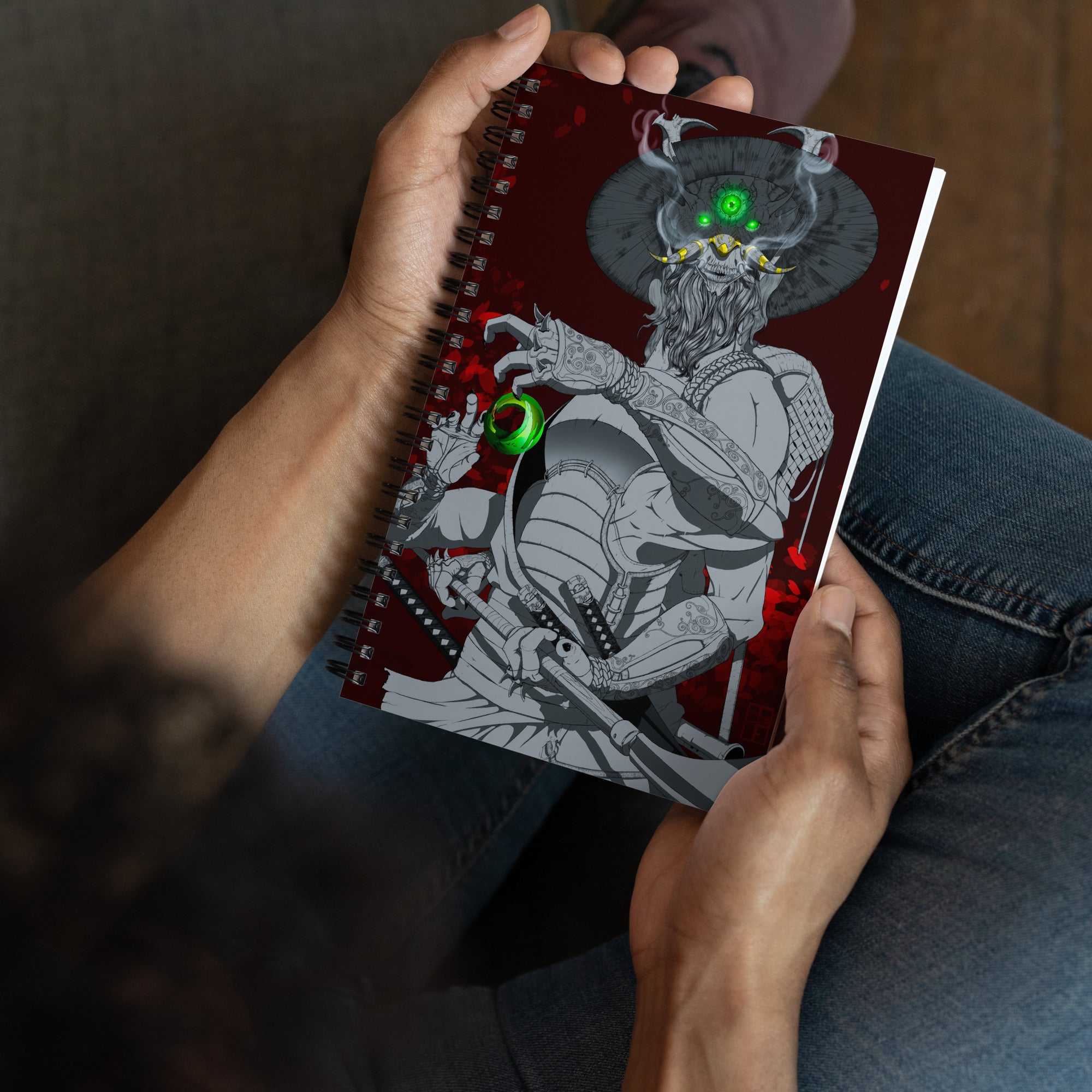 Oni Ashigaru Spiral notebook