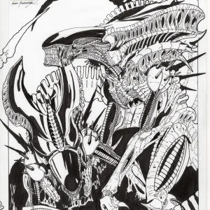 AvP Arcade Bosses - Royal Guard