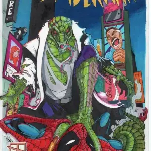 Spider-Man vs Lizard